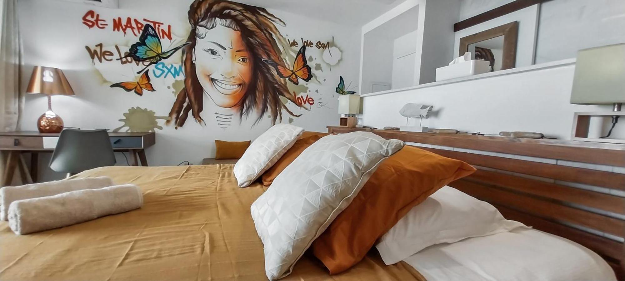 Official Page "Residence Bleu Marine" - Sea View Apartments & Studios - Saint-Martin French Side Grand Case Habitación foto